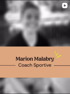 Marion Malabry, coach sportive à Toulouse